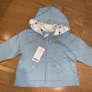 BNWT Gymboree Light Blue Dinosaur Hoodie